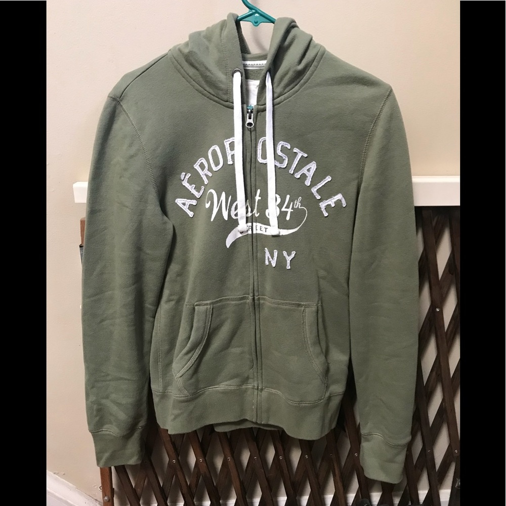Army Green Aeropostale Sweatshirt